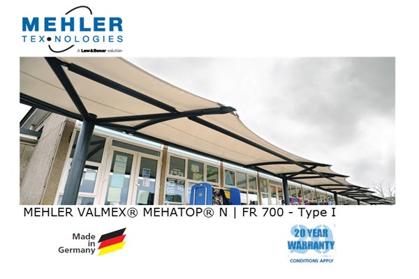 Thông số kỹ thuật vải bạt Mehler Valmex FR700